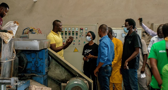 Kwara recycling facility tour