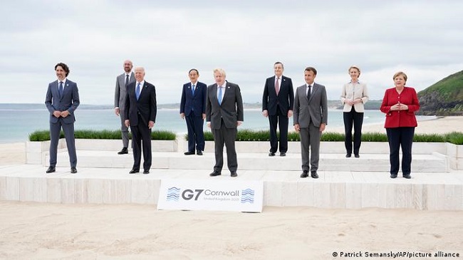 G7 leaders