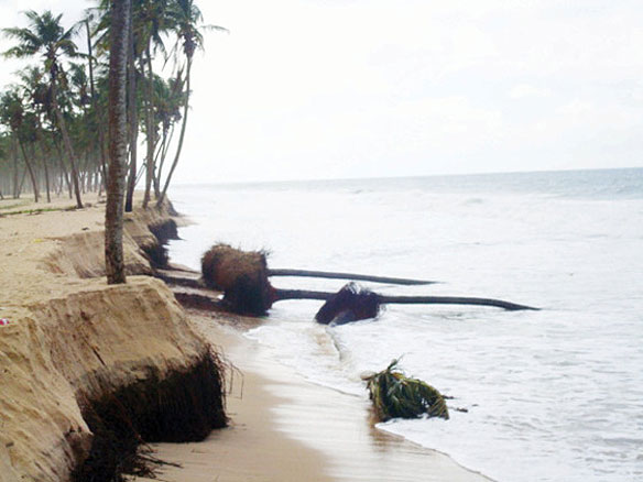 Lekki coastal erosion