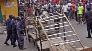 West Point residents say they need to leave the slum to buy food and go to work