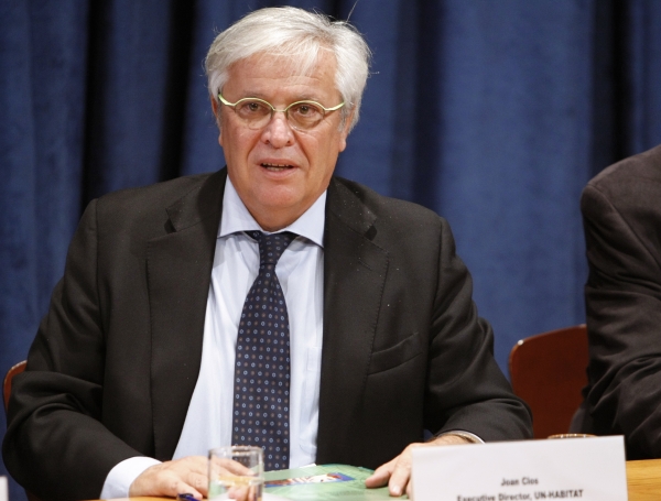 Joan Clos, Executive Director, UN-Habitat and Secretary-General of the Habitat III Conference. The New Urban Agenda will be adopted at the summit in October in Quito, Ecuador 