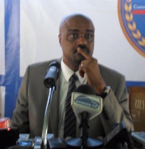 Guinean government spokesman, Damantang Albert Camara