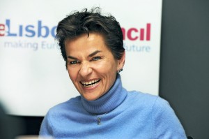 Christiana Figueres: IPCC report builds positive steam towards Lima, Paris