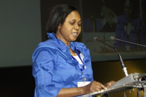 Mrs Olushola Olayide of the African Union Commission