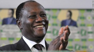 President of the Ivory Coast, Alassane Ouattara