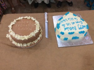 Dr. Adejuwon's birthday cakes