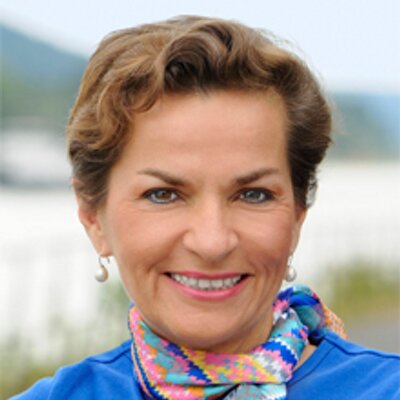 Christiana Figueres, former Executive Secretary of the United Nations Framework Convention on Climate Change (UNFCCC)