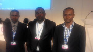 Yankuzo Bello Sani (Senior Scientific Officer) (left), Umegbo Chukwunonso Douglas (Scientific Officer) (middle) and Ibeneme Sylvester Uchechukwu (Senior Scientific Officer)