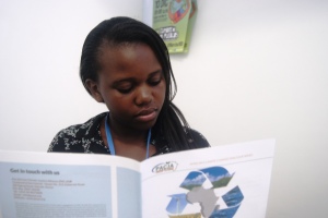 Joy Mlambo attending COP 20 in Lima, Peru