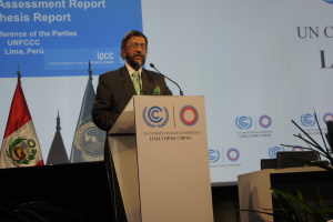 Rajendra K. Pachauri, IPCC chair