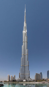 Burj Khalifa, Dubai, United Arab Emirates (UAE). Photo credit: en.wikipedia.org