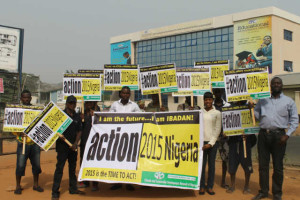 Launch of the campaign in Ibadan, Oyo State. Photo credit: Climate and Sustainable Development Network (CSDevNet)