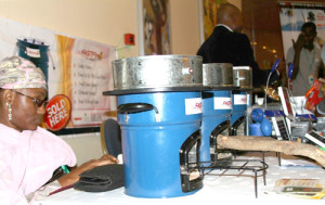 Sample clean cookstoves