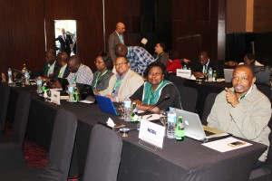 Delegates at the AMCEN in Cairo, Egypt