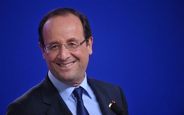 French President, François Hollande. Photo credit: telegraph.co.uk
