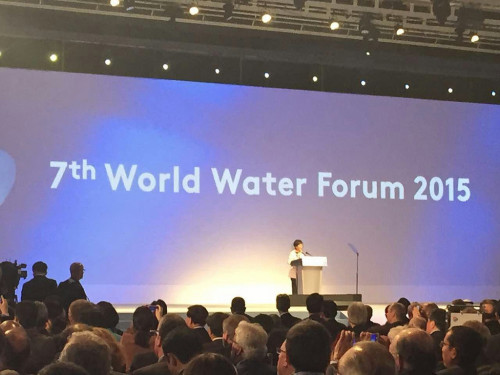 A session during the 7th World Water Forum 2015. Photo credit: flickr.com