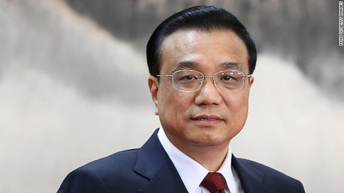 Chinese Premier Li Keqiang. Photo credit: cnn.com