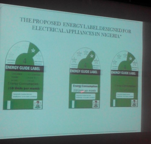 Proposed energy label designs for electrical appliances