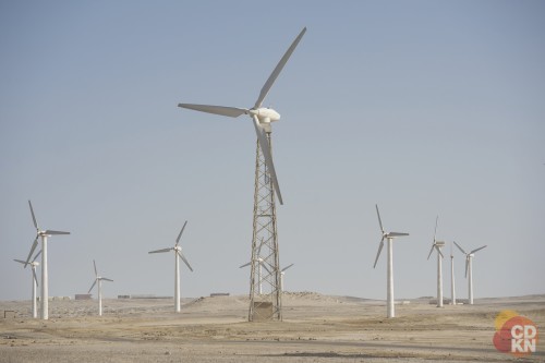 Wind turbines in Egypt. Photo credit: CDKN