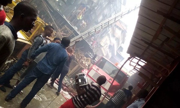 The scene of the incident