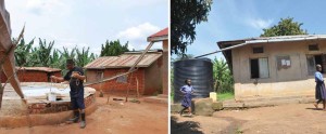 Despite receiving enough rains throughout the year, several families with iron-roofed houses in developing countries still use dirty water fetched from shallow wells. They fail to harvest rainwater and opt to follow it up to the swamp