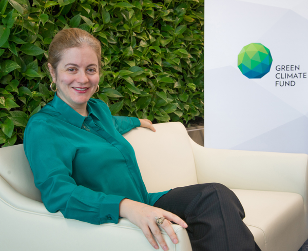 GCF executive director Hela Cheikhrouhou. Photo credit: news.gcfund.org