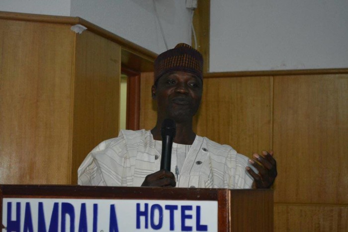 Chairman, Organising Committee and First National Vice-President of the NITP, Luka Achi
