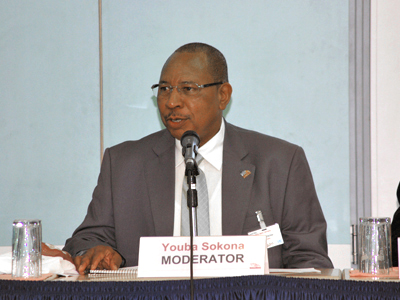 Dr Youba Sokona, a Malian, who is one of the three Vice-Chairs of the IPCC. Photo credit: www.unccd.int