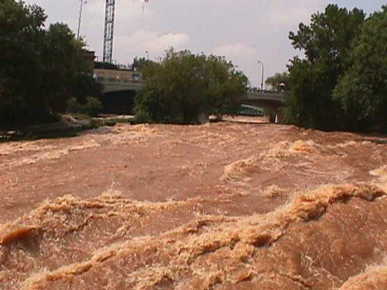 Flooding in South Carolina, USA