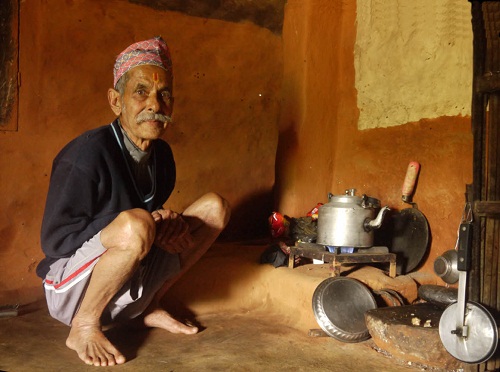 The film focuses on the health benefits and improvement to livelihood that the biogas system can bring to rural communities in Nepal. Photo credit: ashden.org