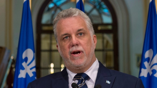 Premier of Québec, Philippe Couillard. Photo credit: cbc.ca