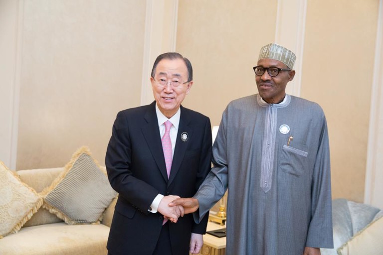 Photos: President Buhari at opening of Abu Dhabi events