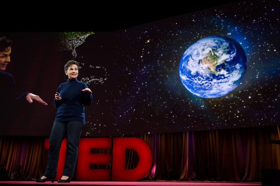 Christiana Figueres. Photo credit: Bret Hartman / TED