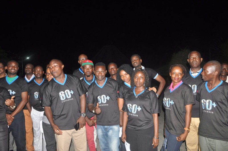 Earth Hour celebration in Lagos, Nigeria