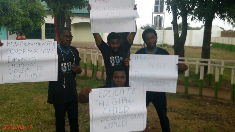 Earth Hour celebration in Jalingo, Nigeria
