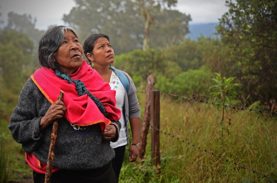 Kamentsa indigenes of the Colombian Amazon. Photo credit: huffingtonpost.com