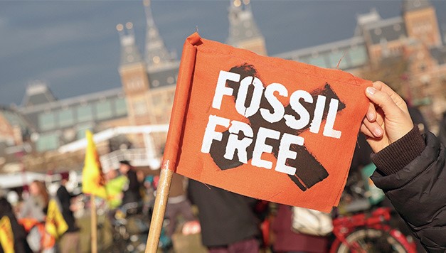 Fossil fuel divestment campaign
