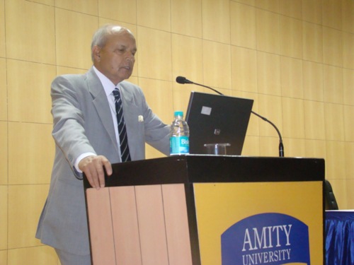 Air Marshall A.K. Singh (Ret.) of India