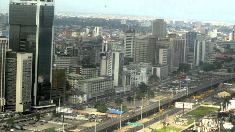 A view of the Lagos Marina