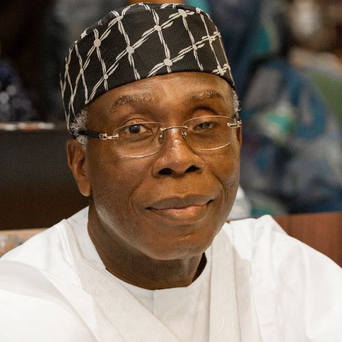 Minister of Agriculture, Chief Audu Ogbeh