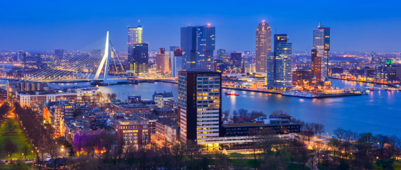 Rotterdam in the Netherlands emitted 29.8 tons of carbon dioxide-equivalent per capita in 2005