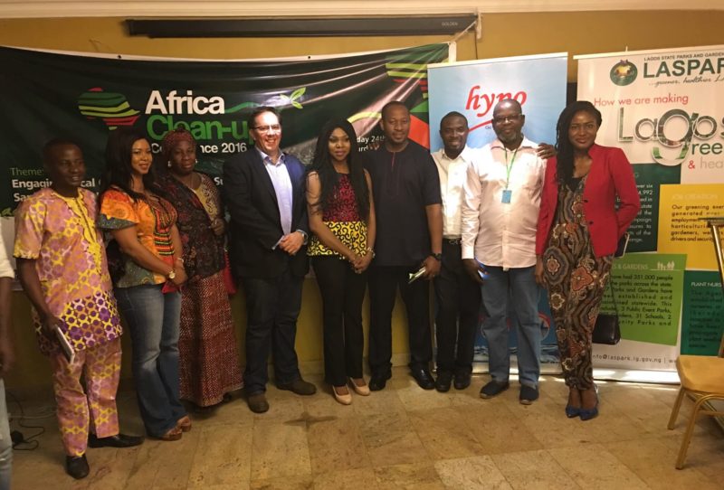  Some of the speakers and panellists from Day 2 of the African Clean-up Conference