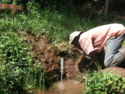 There is a dire need for drinking water. Photo redit: Benedict Tirop