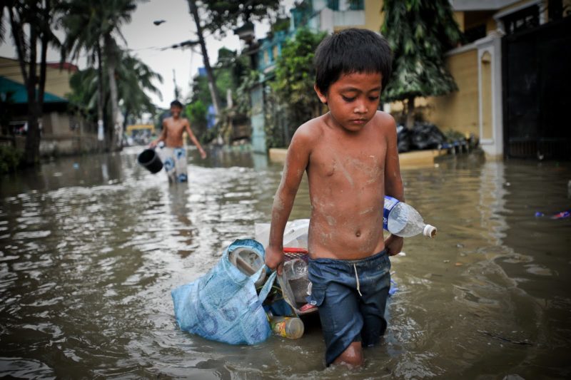 The report warns that climate change is a dangerous and disruptive force for many children around the world and is particularly impacting the most vulnerable