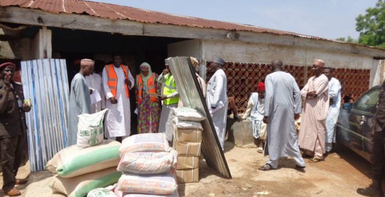 Flood victims receive donations from lawmaker
