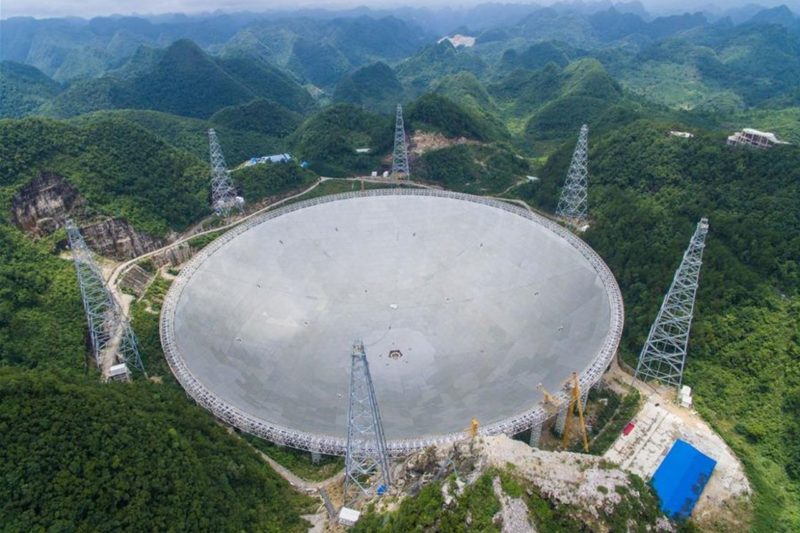 A "strong signal" detected by a radio telescope in Russia that is scanning the heavens for signs of extraterrestrial life has stirred interest among the scientific community. Photo credit: AFP Photo/Ye Aung Thu
