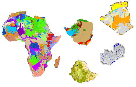 Groundwater map