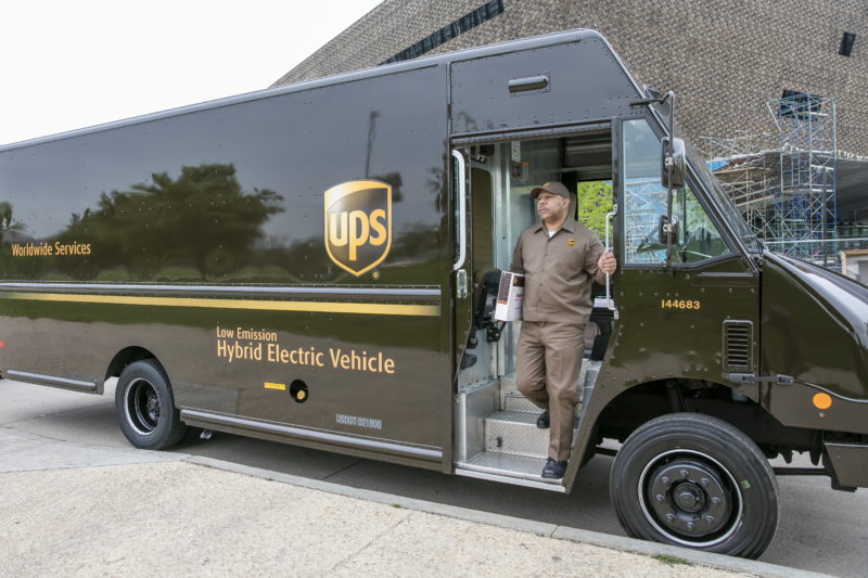 UPS Hybrid Electric Vehicle