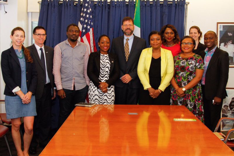 Dr Pershing also met with Climate Change Advocates and Social Entrepreneurs at the US Embassy