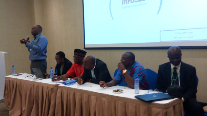 Participants on the high table during ODS meeting in Lagos